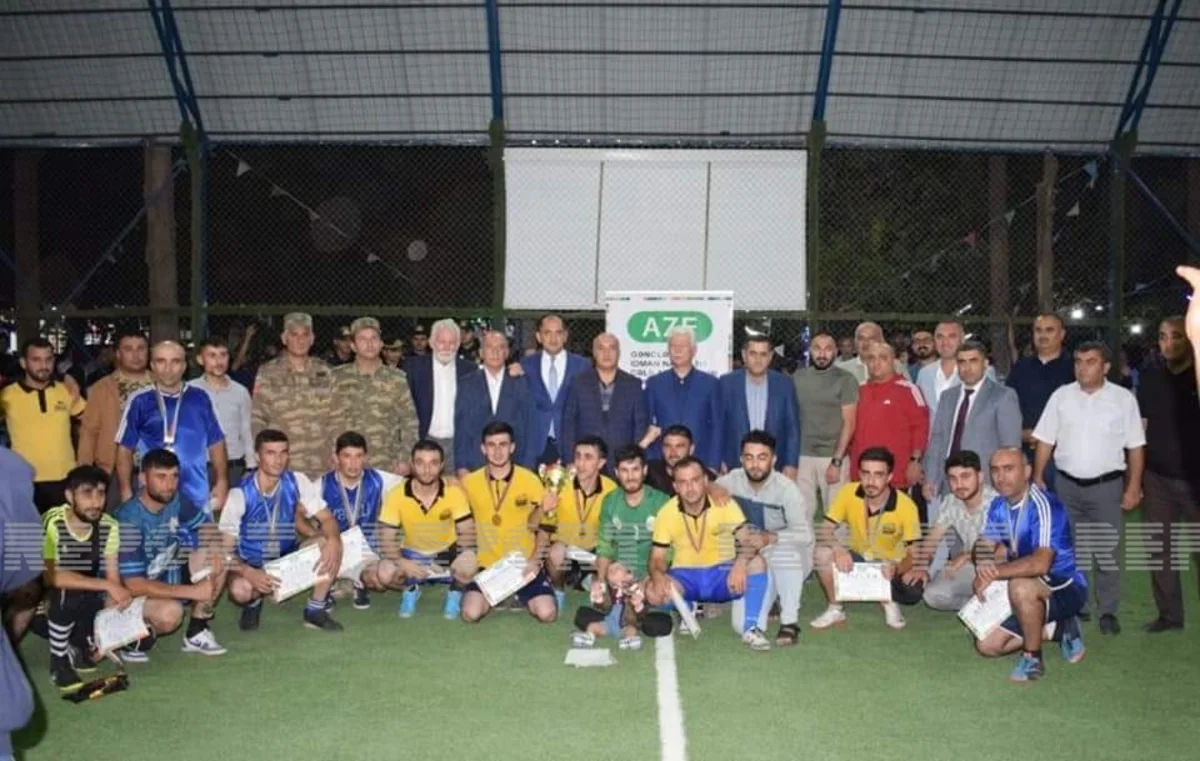 Cəlilabadda Zəfər-44 mini futbol turnirinə yekun vurulub