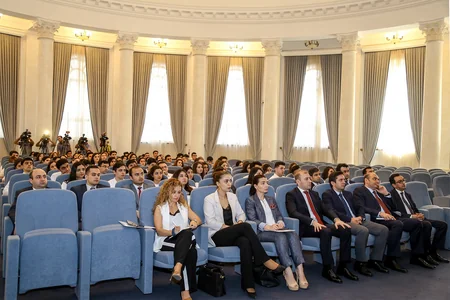 Gənc diplomatlar hərəkat yaradıblar - FOTOLAR