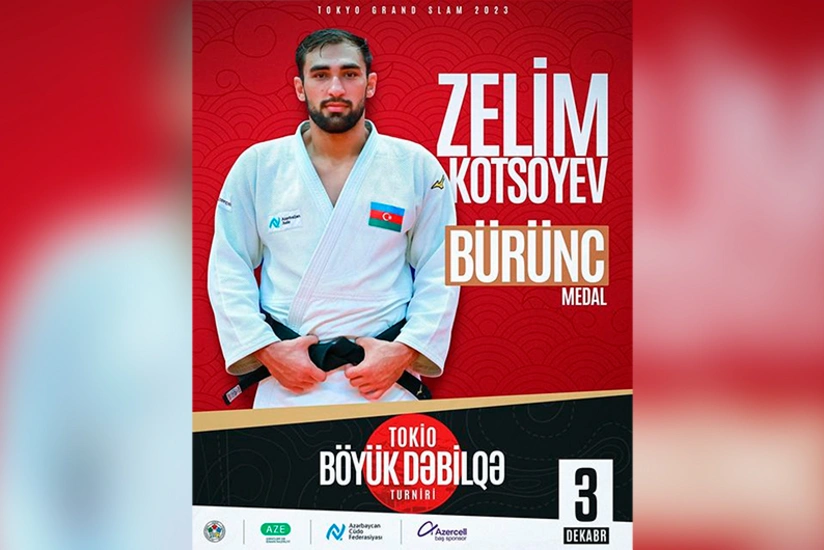 Азербайджанские дзюдоисты завоевали на турнире Большого шлема в Токио три медали