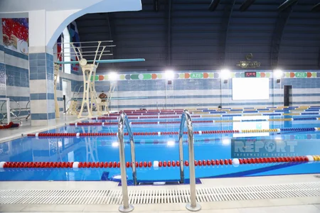 Bakıda yeni üzgüçülük hovuzu istifadəyə verilib