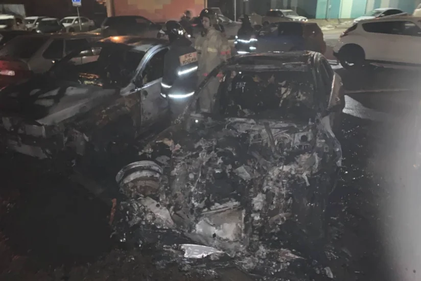 Rusiyada idman jurnalistinin avtomobili yandırıldı