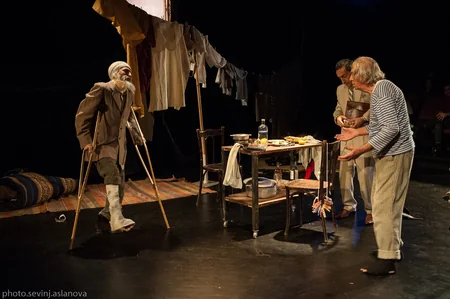 Akademik Milli Dram Teatrında daha bir tamaşanın premyerası olub