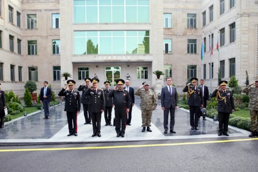 Türkiyə Silahlı Qüvvələrinin Baş Qərargah rəisi Şəmkir hərbi birliyində olub