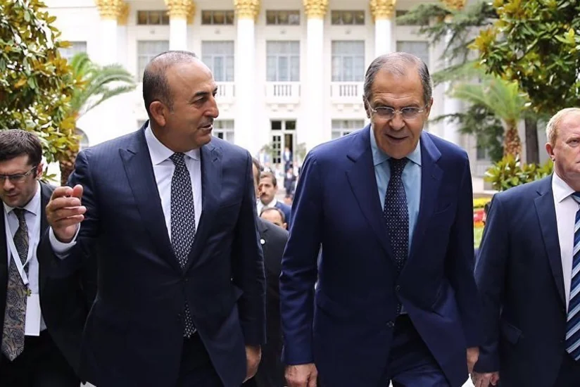 Russian and Turkish FM’s discussed preparations for meeting between Putin and Erdoğan