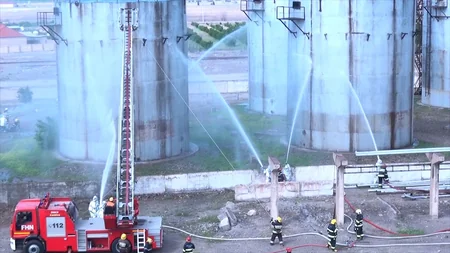 FHN neft terminalında yanğın-taktiki təlim keçirib