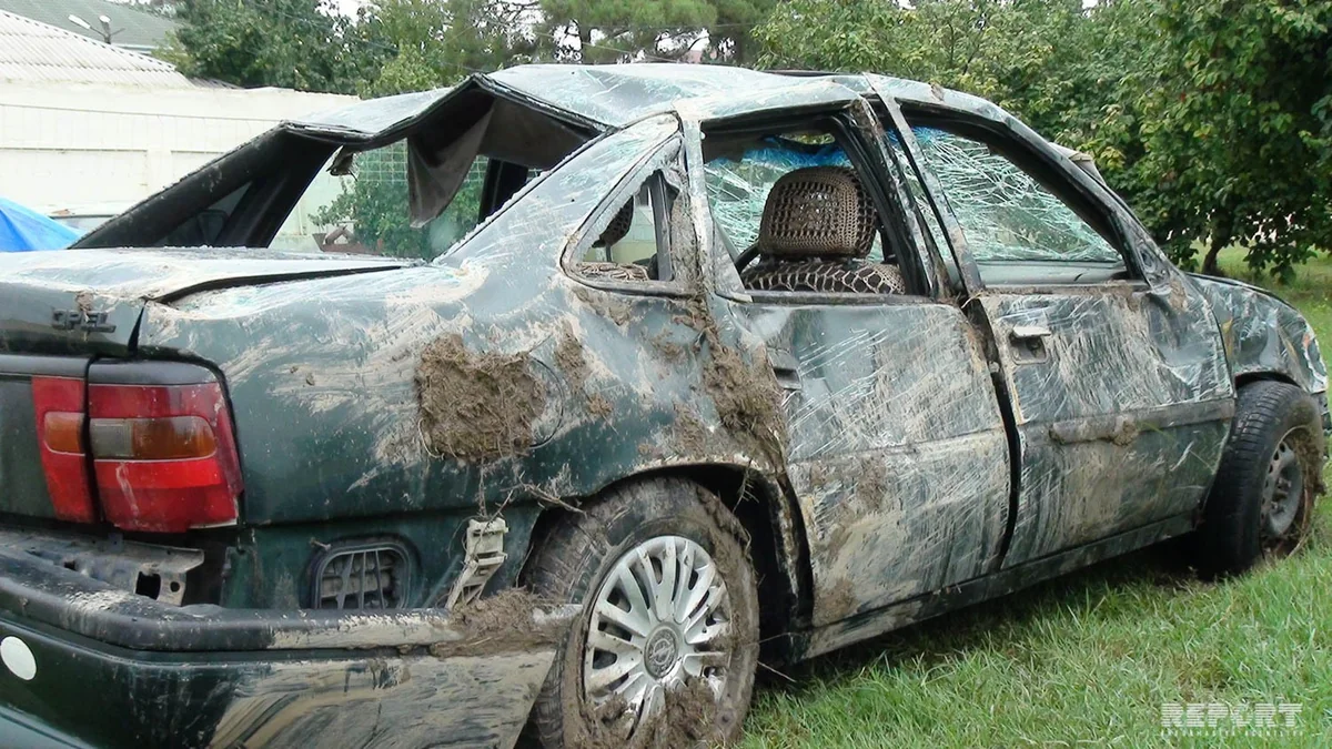 İmişlidə avtomobil kanala düşüb, 5 nəfər ölüb - FOTO - VİDEO - YENİLƏNİB