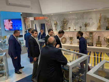 Qarabağ APOEL-in muzeyini ziyarət edən ilk xarici klub olub
