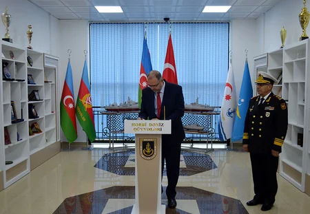 Türkiyənin Milli Müdafiə Universitetinin nümayəndə heyəti Komando hərbi hissəsində olub