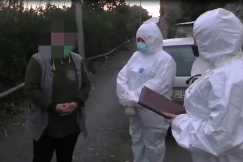 Balakəndə qonaq getmək istəyən koronavirus xəstəsi yolda saxlanılıb