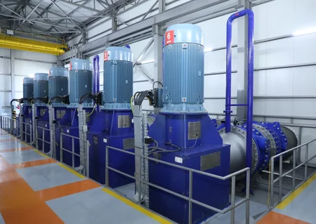 President Ilham Aliyev launches new overpass pumping station of Sumgayit Power Plant