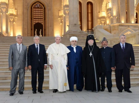 Roma Papası Heydər Məscidində olub