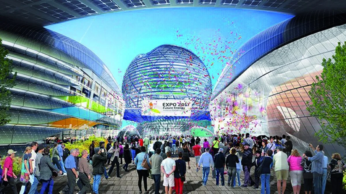 Astanada 67-ci “EXPO-2017” beynəlxalq sərgisinin təntənəli açılış mərasimi başlayıb