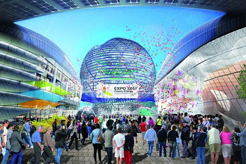 Astanada 67-ci “EXPO-2017” beynəlxalq sərgisinin təntənəli açılış mərasimi başlayıb