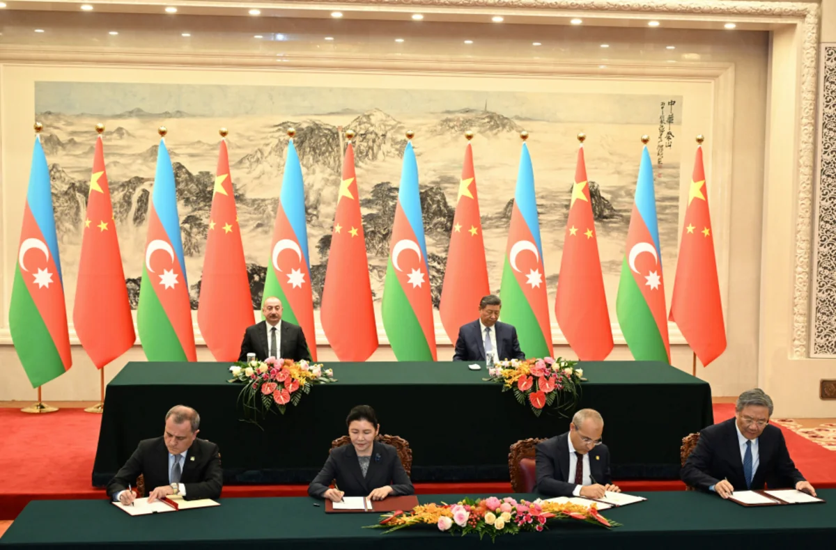 Azerbaijan, China sign documents to enhance economic and trade partnership