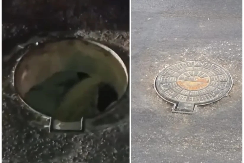 AAYDA: Bakıda kommunikasiya xəttinə aid quyu ilə bağlı problem həll edilib