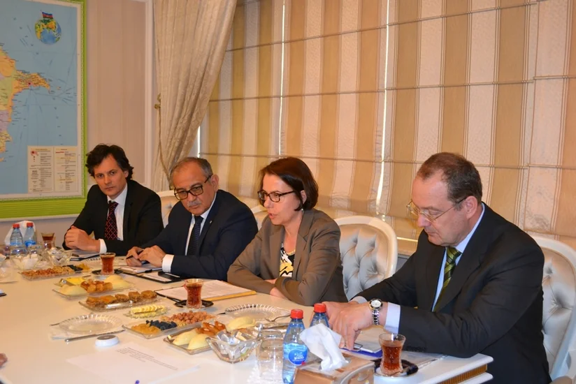 “Azərsu”da Almaniyanın KfW bankının nümayəndə heyəti ilə görüş keçirilib