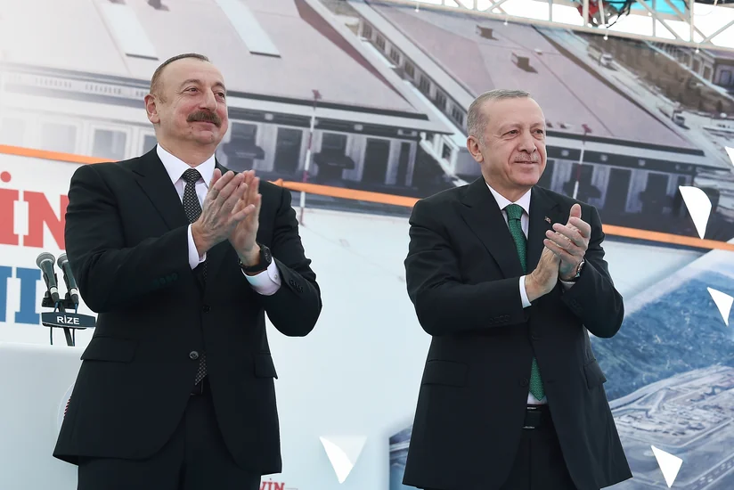 Президенты Азербайджана и Турции приняли участие в открытии аэропорта Ризе-Артвин