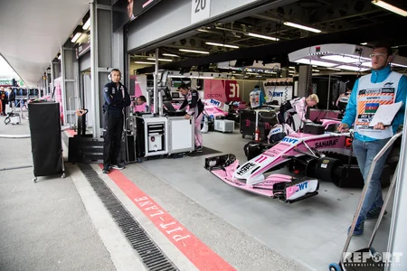 “Formula 1”in pərdəarxası - FOTOREPORTAJ