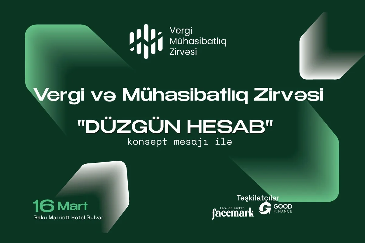 Bakıda II Vergi və Mühasibatlıq Zirvəsi keçiriləcək