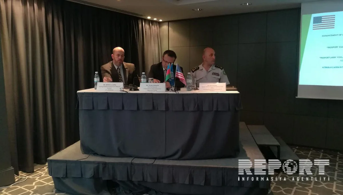Baku hosts presentation of methodical manual On the procedure of passport control