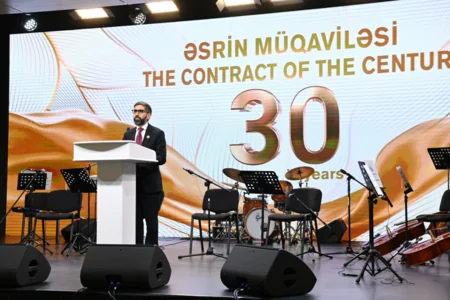“Əsrin müqaviləsi”nin 30 illiyi və Neftçilər Günü peşə bayramı münasibətilə tədbir keçirilib