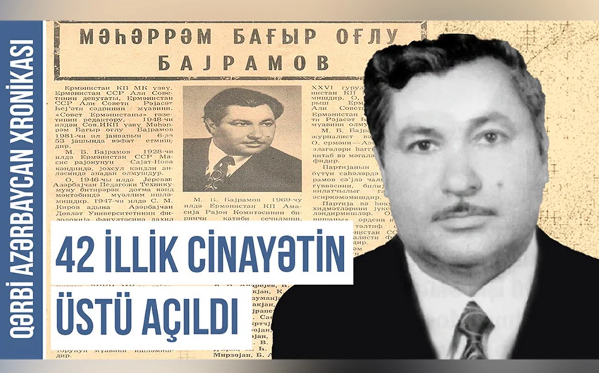 Qərbi Azərbaycan Xronikası: Baş redaktorun intihar kimi təqdim olunan müəmmalı qətli