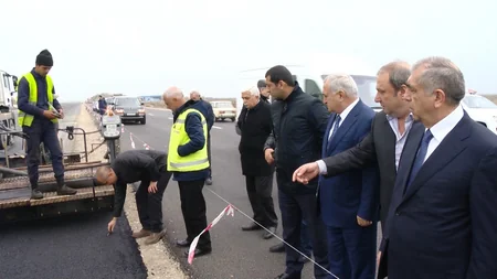 ​Azərbaycanda icrası 3 il gecikdirilən yol layihəsinin icrası bərpa olunub