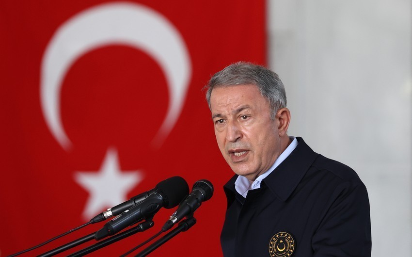 Hulusi Akar: Azərbaycanla hərbi təlimlər fasiləsiz olaraq davam edir