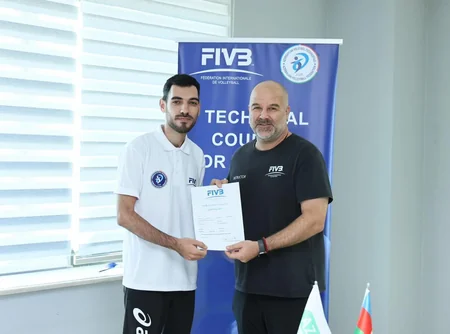 Voleybol məşqçiləri üçün keçirilən beynəlxalq seminar başa çatıb