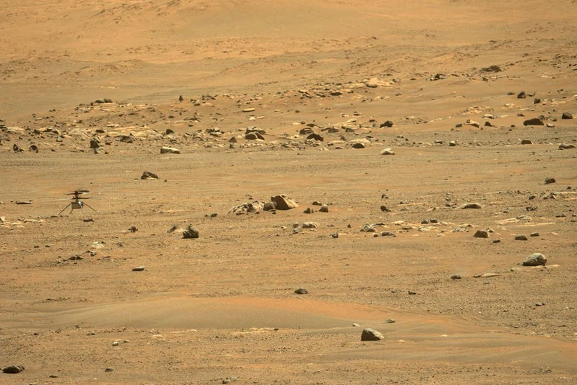 Вертолет Ingenuity на Марсе впервые переместился на новое место