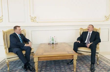 President Ilham Aliyev receives credentials of two incoming ambassadors