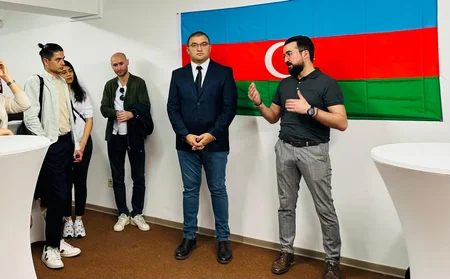 Kölndə azərbaycanlı tələbələrlə görüş olub