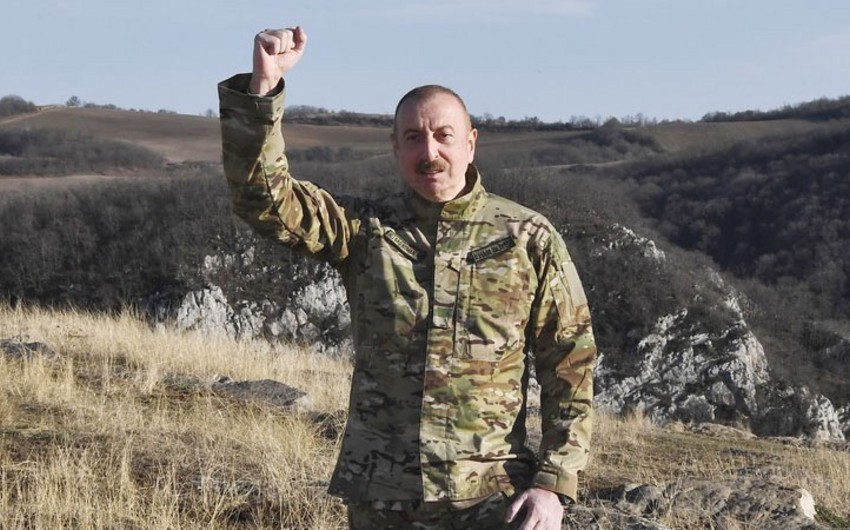 Ilham Aliyev makes post on occasion of Victory Day