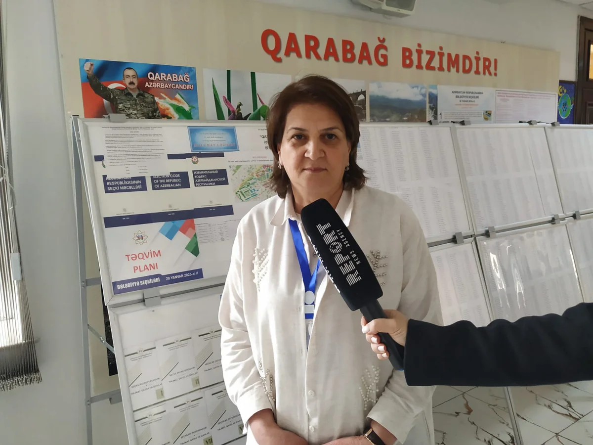 21 saylı Nəsimi-Binəqədi seçki dairəsinin məntəqə sədri: Evdə səs vermək üçün 25 müraciət qeydə alınıb
