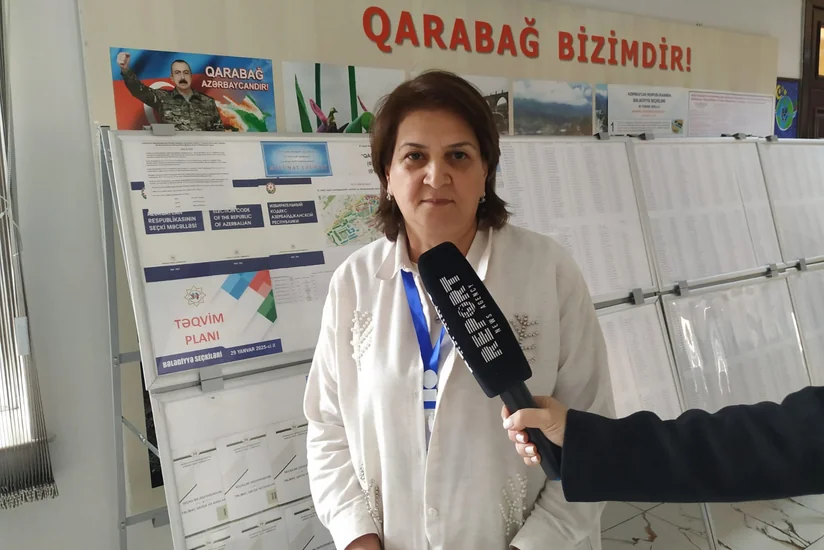 21 saylı Nəsimi-Binəqədi seçki dairəsinin məntəqə sədri: Evdə səs vermək üçün 25 müraciət qeydə alınıb