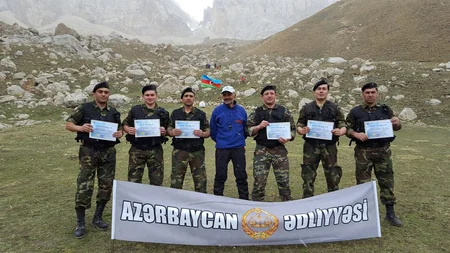 Penitensiar Xidmətin əməkdaşları “Heydər zirvəsi”nə yürüşü uğurla başa vurublar