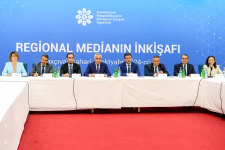 Naxçıvanda “Regional medianın inkişafı” layihəsi çərçivəsində tədbir keçirilib