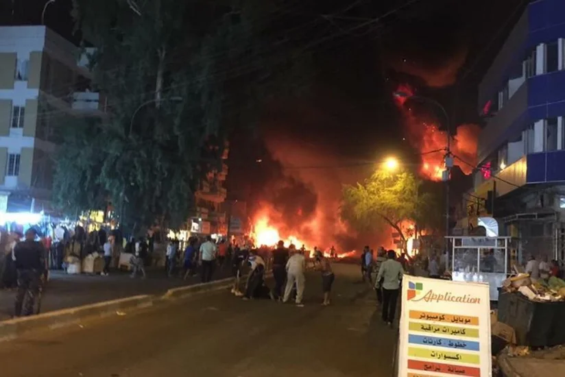 При взрыве бомбы в Багдаде погибли не менее 13 человек