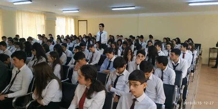 Şəkidə narkomaniyaya və erkən nikaha qarşı maarifləndirici tədbir keçirilib