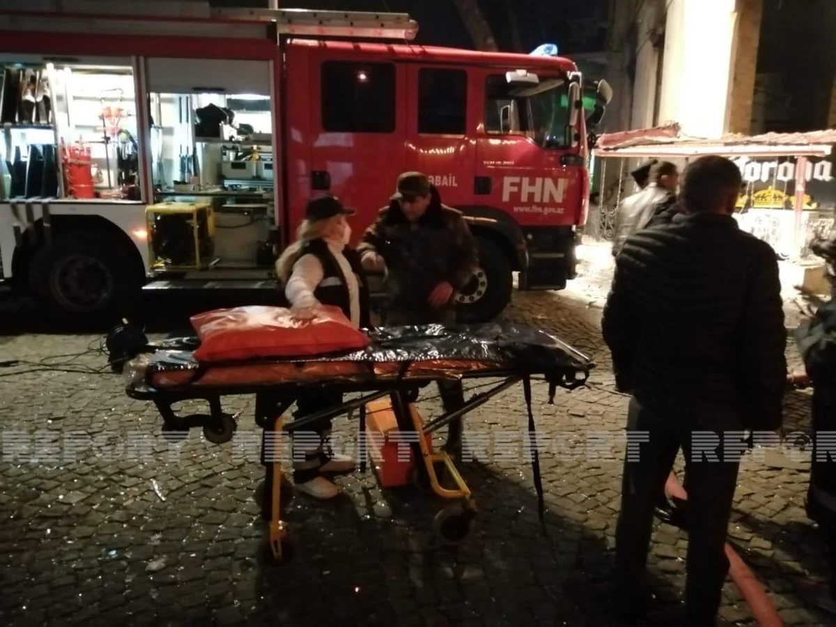 Baş Prokurorluq: Bakıda partlayış zamanı 1 nəfər ölüb, 31 nəfər xəsarət alıb