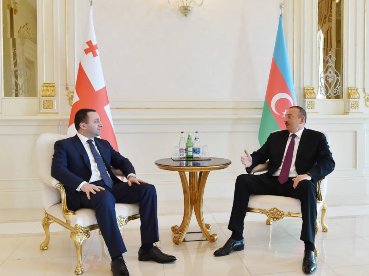 Prezident İlham Əliyev Gürcüstanın Baş nazirini qəbul edib