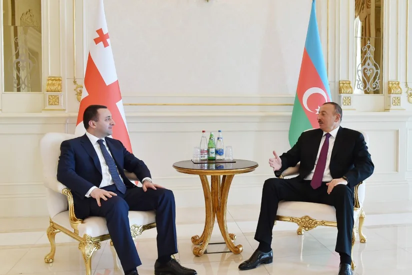 Prezident İlham Əliyev Gürcüstanın Baş nazirini qəbul edib