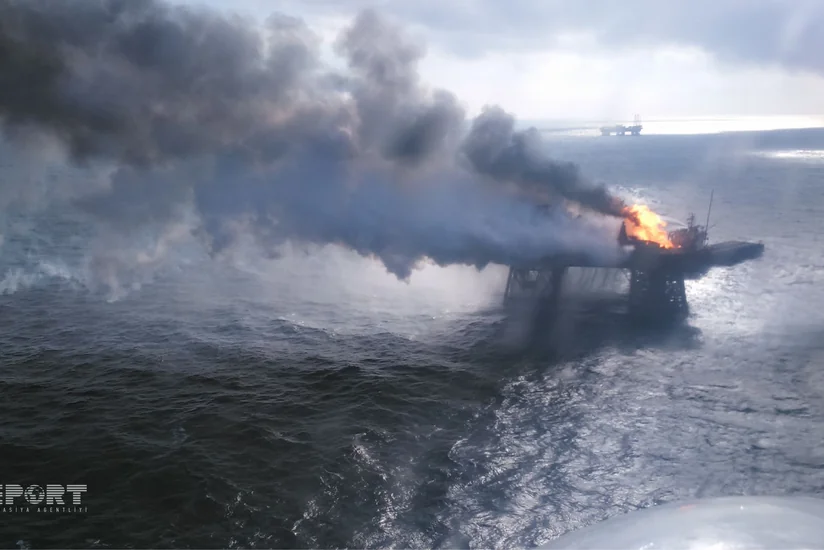 Nazirlik: İtkin düşmüş neftçilərin müşahidə-axtarış işləri davam etdirilir