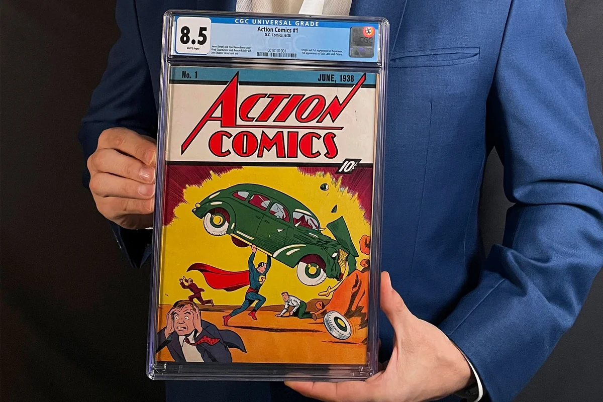 “Supermen” haqqında kitab rekord qiymətə satılıb