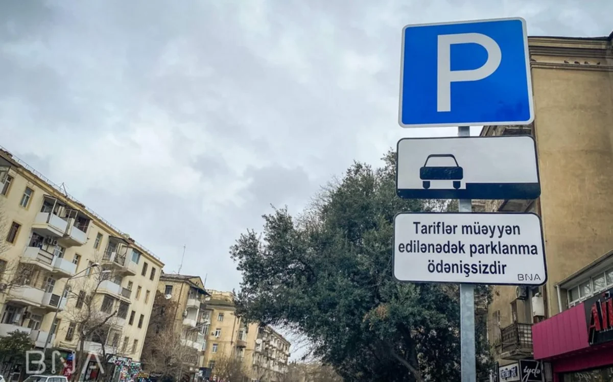 Azərbaycanda qanunsuz ödənişli parklanma yeri təşkil edənlər 2 min manat cərimələnəcək
