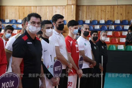 Voleybol üzrə Azərbaycan çempionatlarının açılış mərasimi olub
