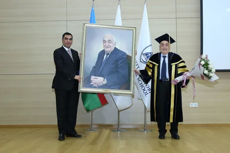 Xoşbəxt Yusifzadəyə BANM-in Fəxri professoru diplomu təqdim olunub