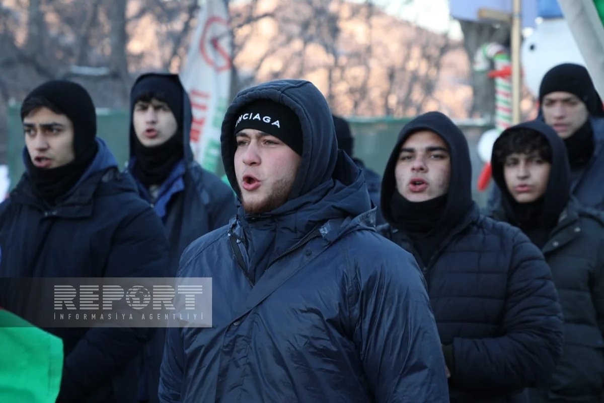 Protest rally on Khankandi-Lachin road enters its 66th day