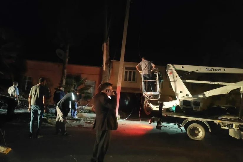 Azərişıq: Qərb rayonları fasiləsiz enerji ilə təmin olunublar - FOTO