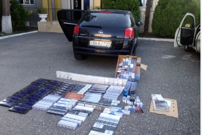 Azərbaycana qaçaqmalçılıq yolu ilə gətirilmiş siqaretin realizəsinin qarşısı alınıb